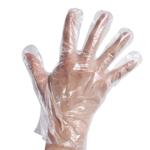 Disposable Medical Protective Plastic PE HDPE CPE LDPE Plastic Gloves (CE, ISO certificated)