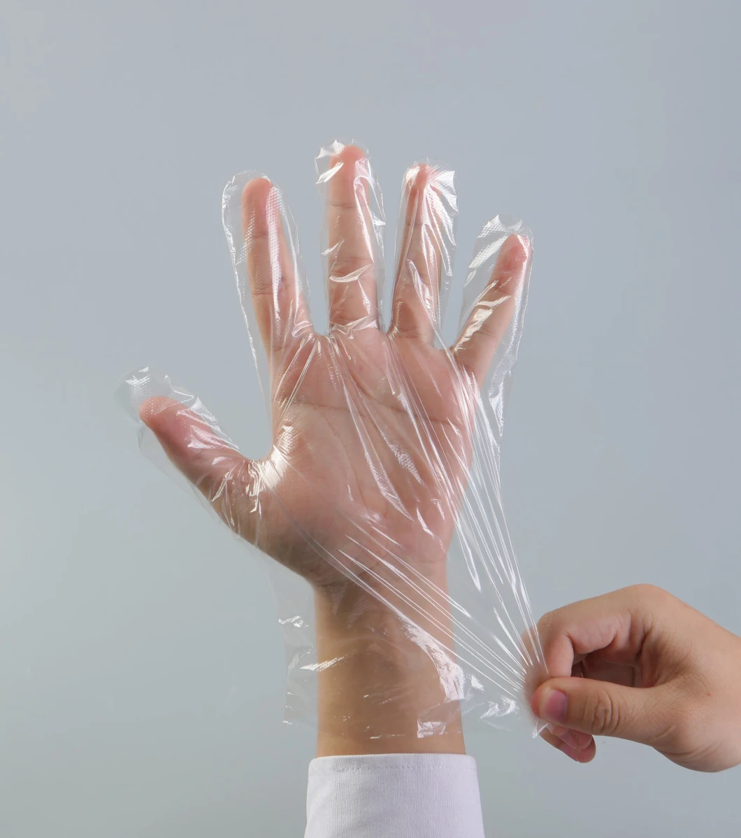 Medical Protective Disposable Waterproof Plastic PE CPE Gloves for Hand Protection