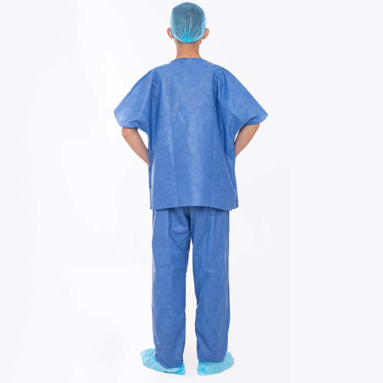 New Design Wholesale Disposable Protection Scrub Suit Coverall Disposable Non Woven