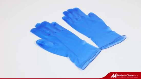 FDA Standard Disposable Wholesale Latex Vinyl Safety Protective PVC Rubber Purple Powder Free Nitrile Examination Glove