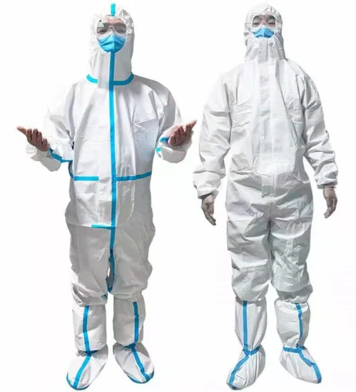 Disposable Protection Non-Sterile Clothing Factory Safety Coverall Protective Virus Suit