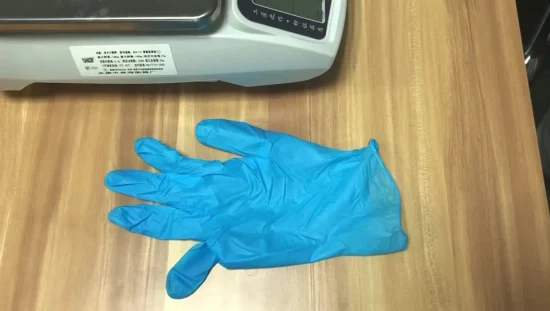 Food Grade with CE Disposable Pure Nitrile Non Latex Free Examination Inspection Work Gloves