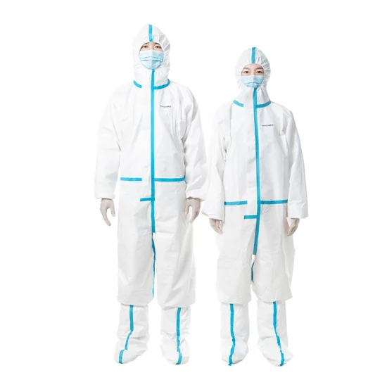 Comfortable Sterile Medical Disposable Chemical Protection Suit